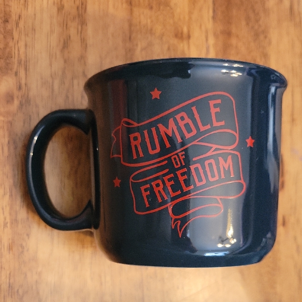 Angelstar Guardian Eagle "Rumble of Freedom" oversized coffee mug